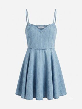 Talula Light Blue Denim Mini Dress